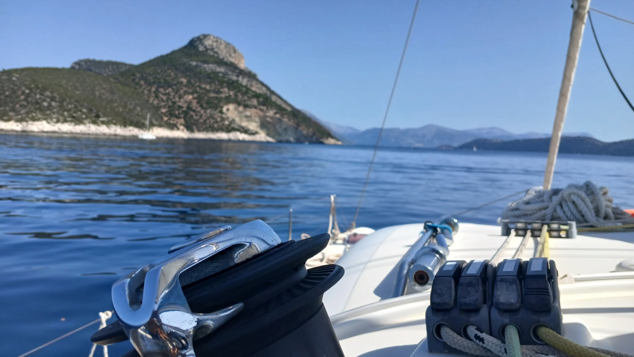 Hidden Anchorages of Lefkas Canal