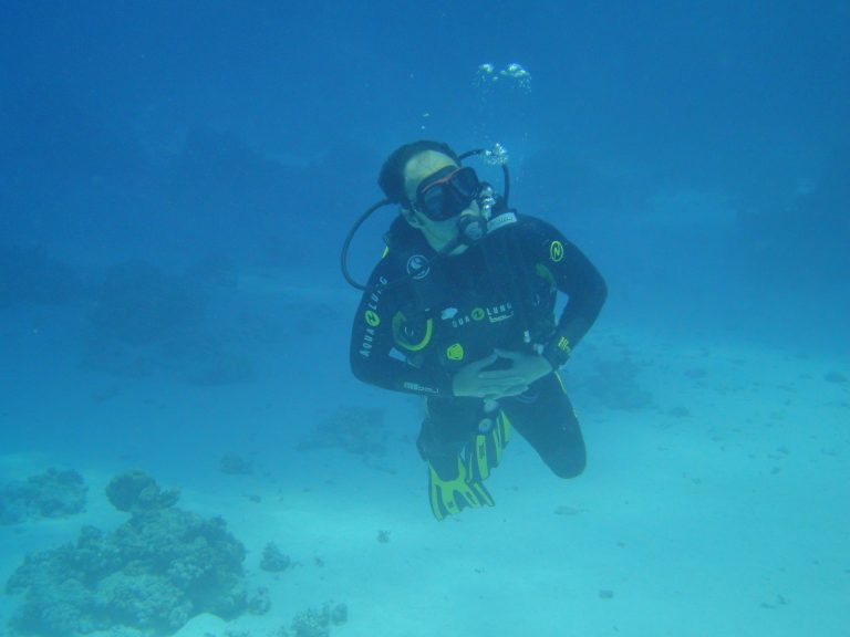diving, dreaming